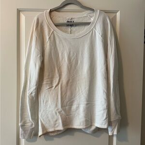 Pam&gela white sweatshirt open back